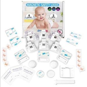 Eco-Baby Cabinet Locks for Babies - 6 Childproof